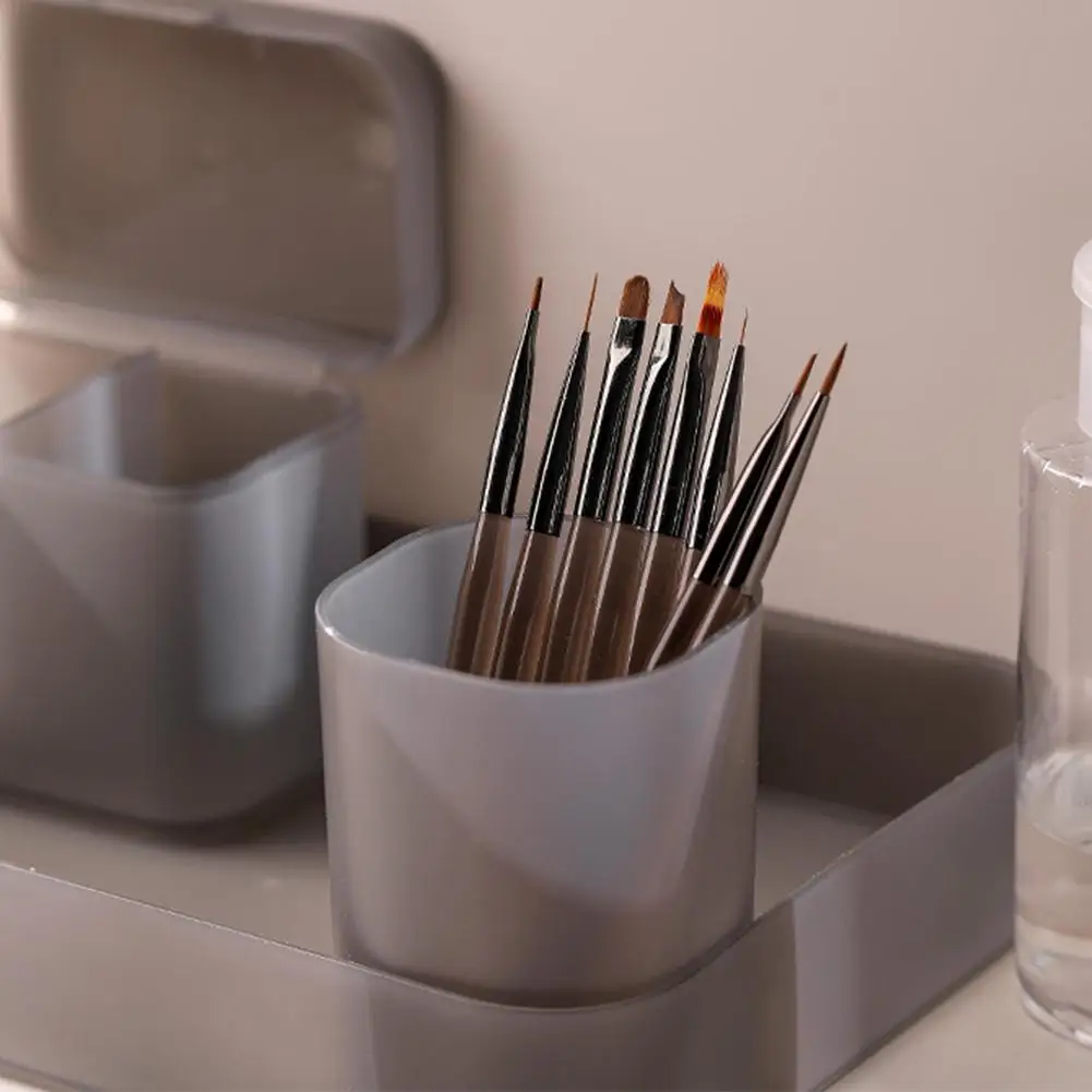 9Pcs Nail Art Design Pen & Brush Set - Includes Nail Extension Gel Brush & Nail Gel Brush,Suitable for Salon & Home DIY Manicure