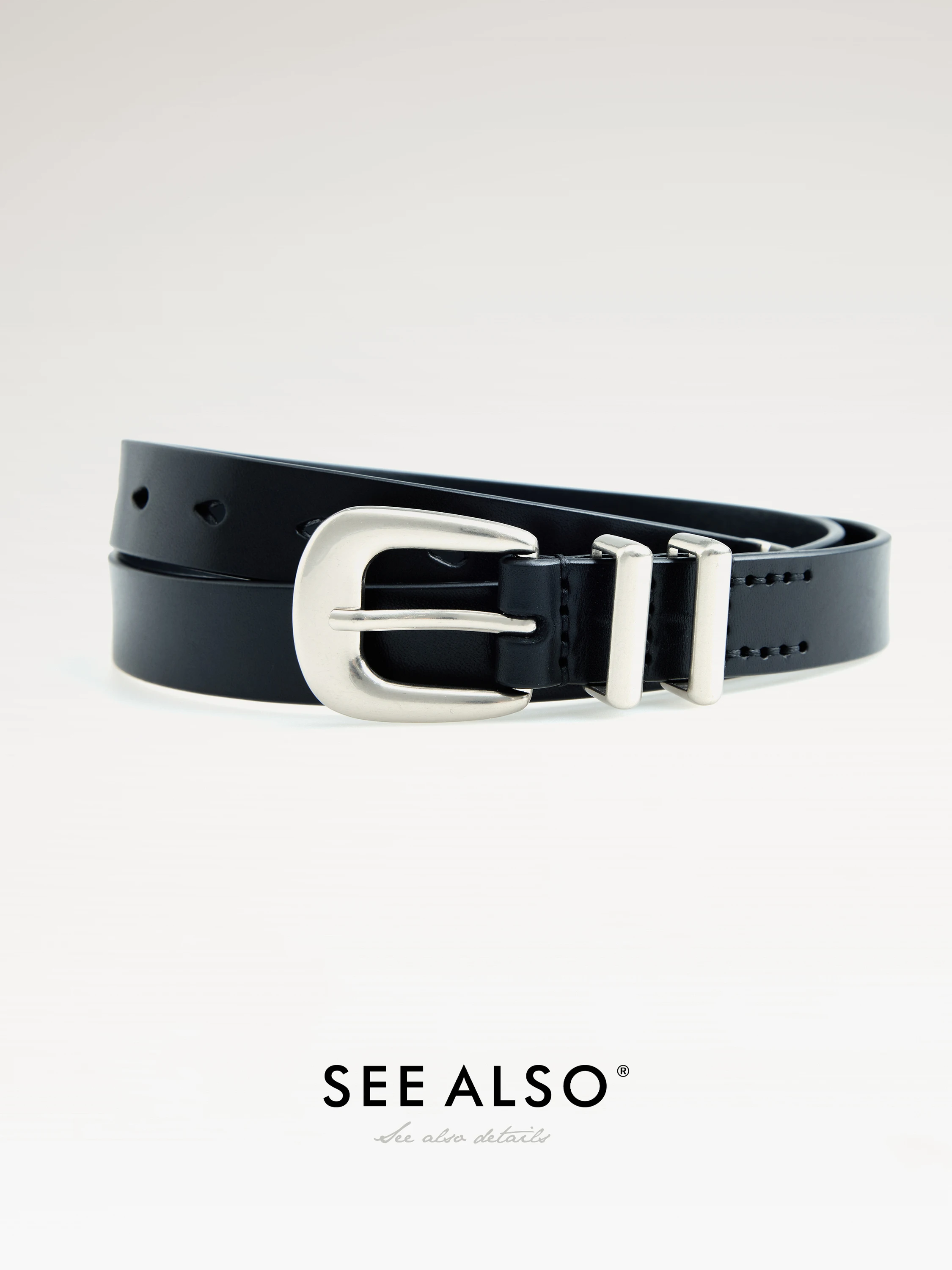 cintura-in-pelle-nera-king's-gift-con-doppia-fibbia-argento-semplice-e-versatile-in-vera-pelle-bovina-di-prima-qualita-accessorio-casual-alla-moda