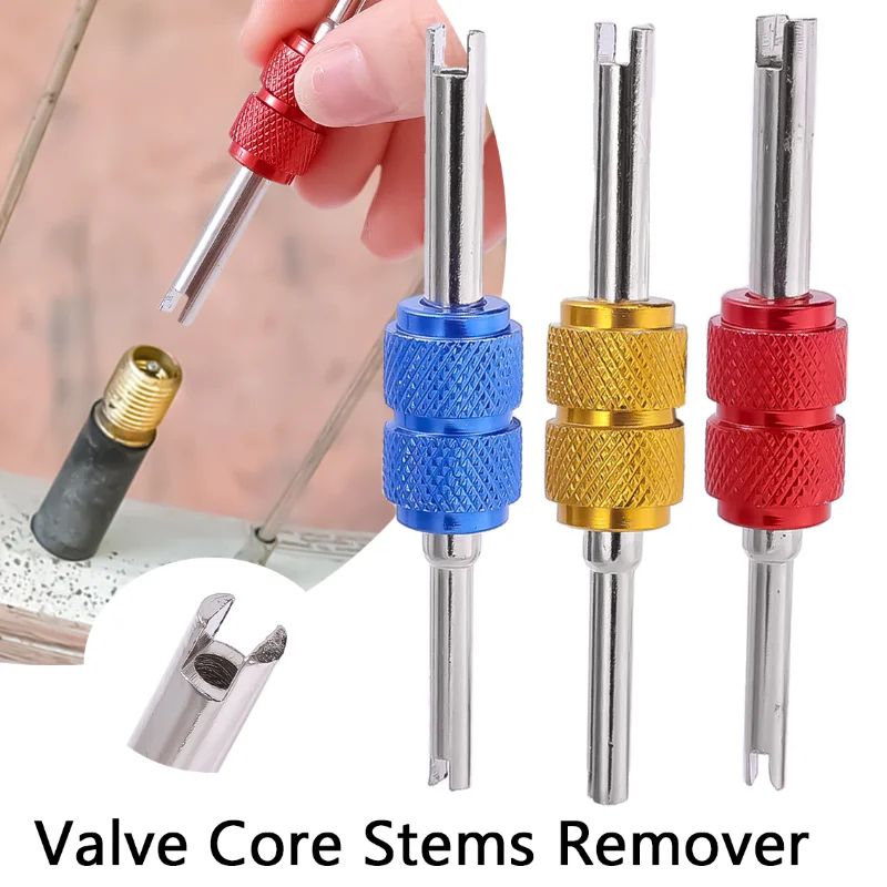 

Car Tire Valve Core Stems Remover Tools Screwdriver Auto Truck Bicycle Universal Wheel Tyre Repair Tool Dual Use Car Accessories