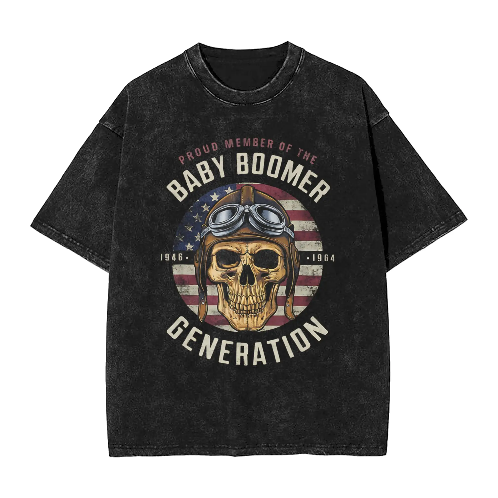 Boomer Generation Badass Before  T-Shirt Summer  Streetwear T Shirts Casual Hip Hop Tshirt For Male Short Sleeves Print Tees