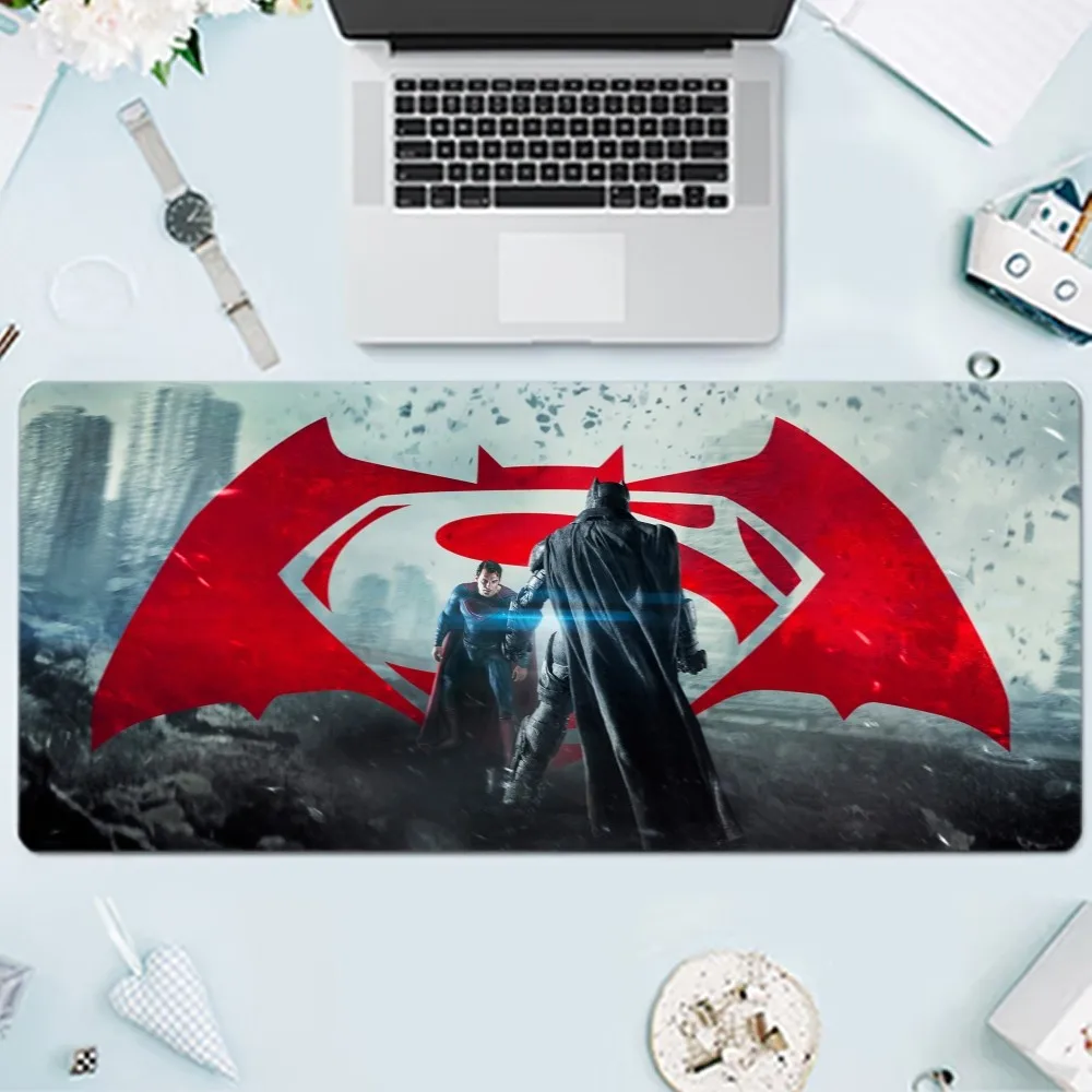 Batman vs Superman DD Mousepad Large Gaming Compute Gamer PC Keyboard Mouse Mat