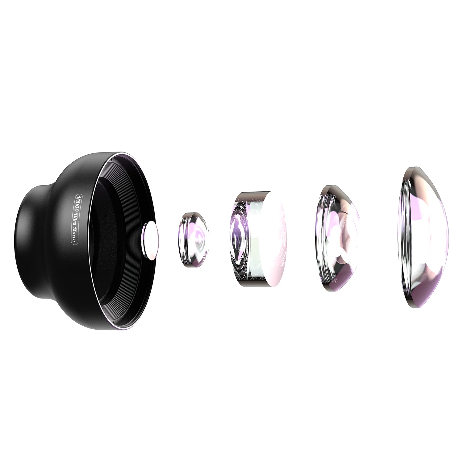 2025 New Design 100MM 4K Cell Phone Macro Lens SLR Compatible with & Sigma