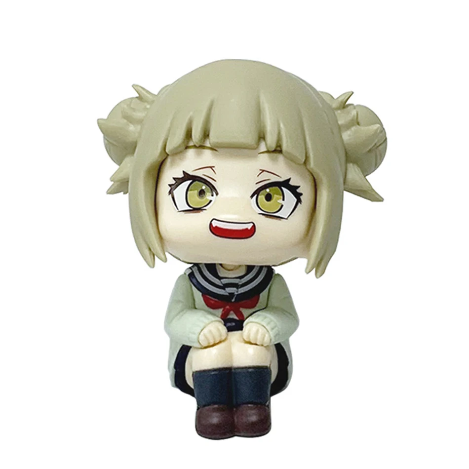 My Hero Academia Izuku Midoriya Katsuki Bakugo Todoroki Shoto q-version 4pcs PVC Figures Model Anime Cartoon Model Toy Gifts view 5