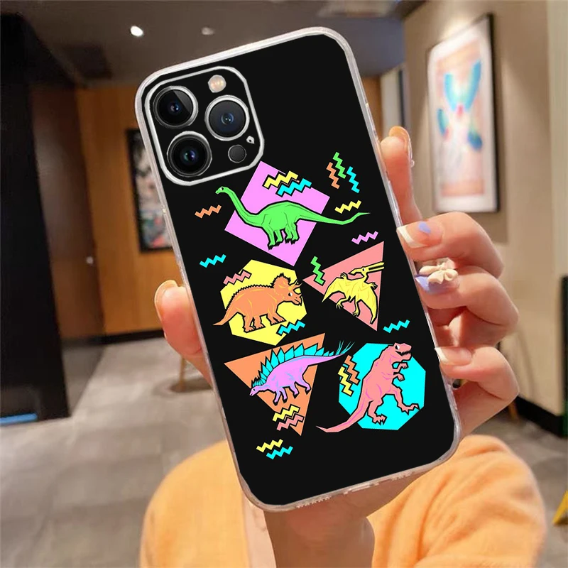 

Phone Case For iphone 17ProMax Air 16 15 14 13 Pro Max 15 16 Pro 15Plus Cute Dinosaur Baby