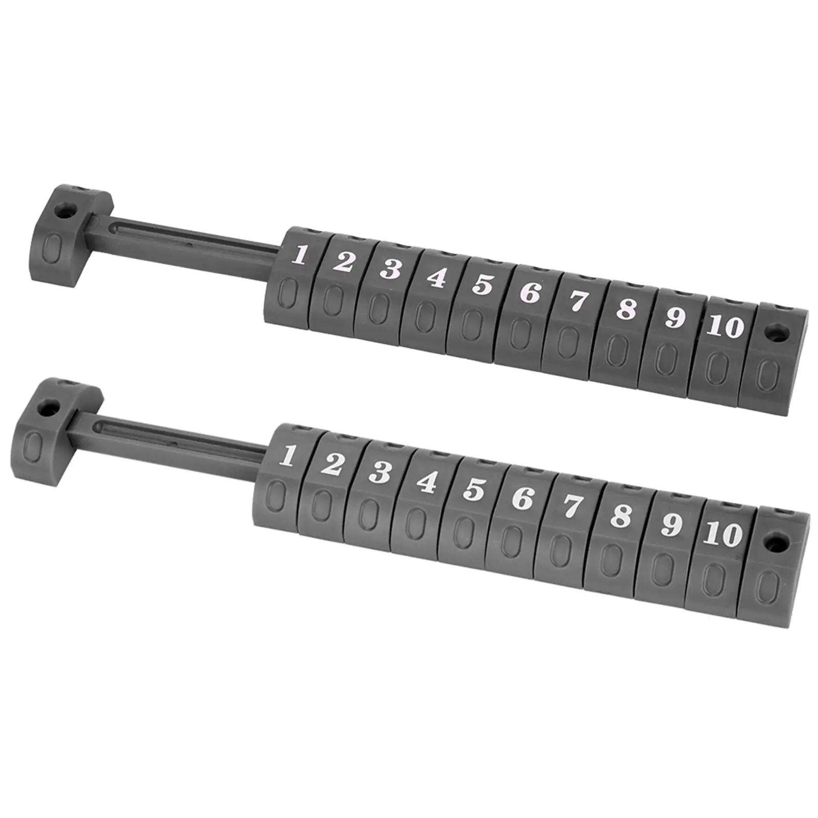 2pcs Table Football Score Counter - 10-Number Scoring Indicators for Soccer Tables Accessories