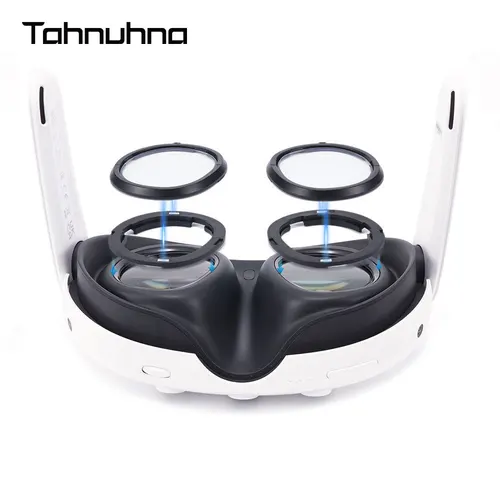 Imagen 1 del producto Lentes graduadas para lentes Meta Quest 3, gafas VR, montura de gafas magnética antiazul para miopía, accesorios de desmontaje rápido