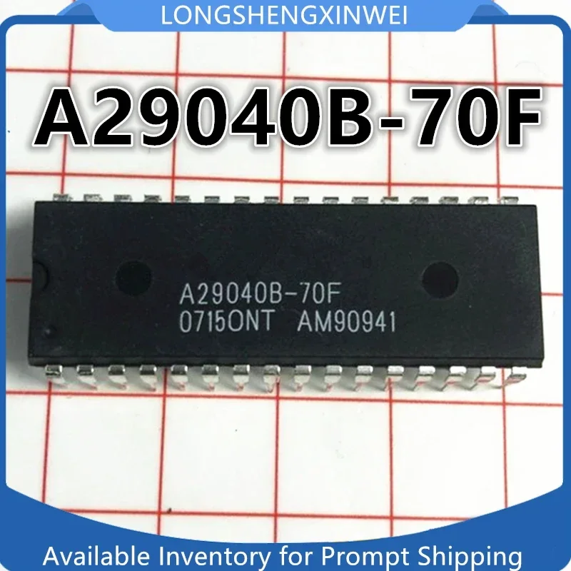 50PCS New A29040B A29040B-70F Direct Insert DIP-32 Memory Chip