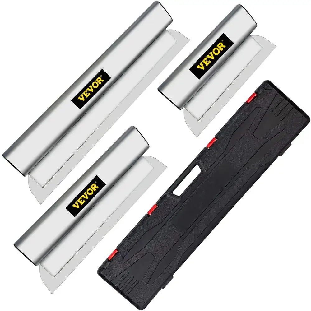

Drywall Skimming Blade Putty Knife Combo 10 16 24inches Finishing Trowel Tool