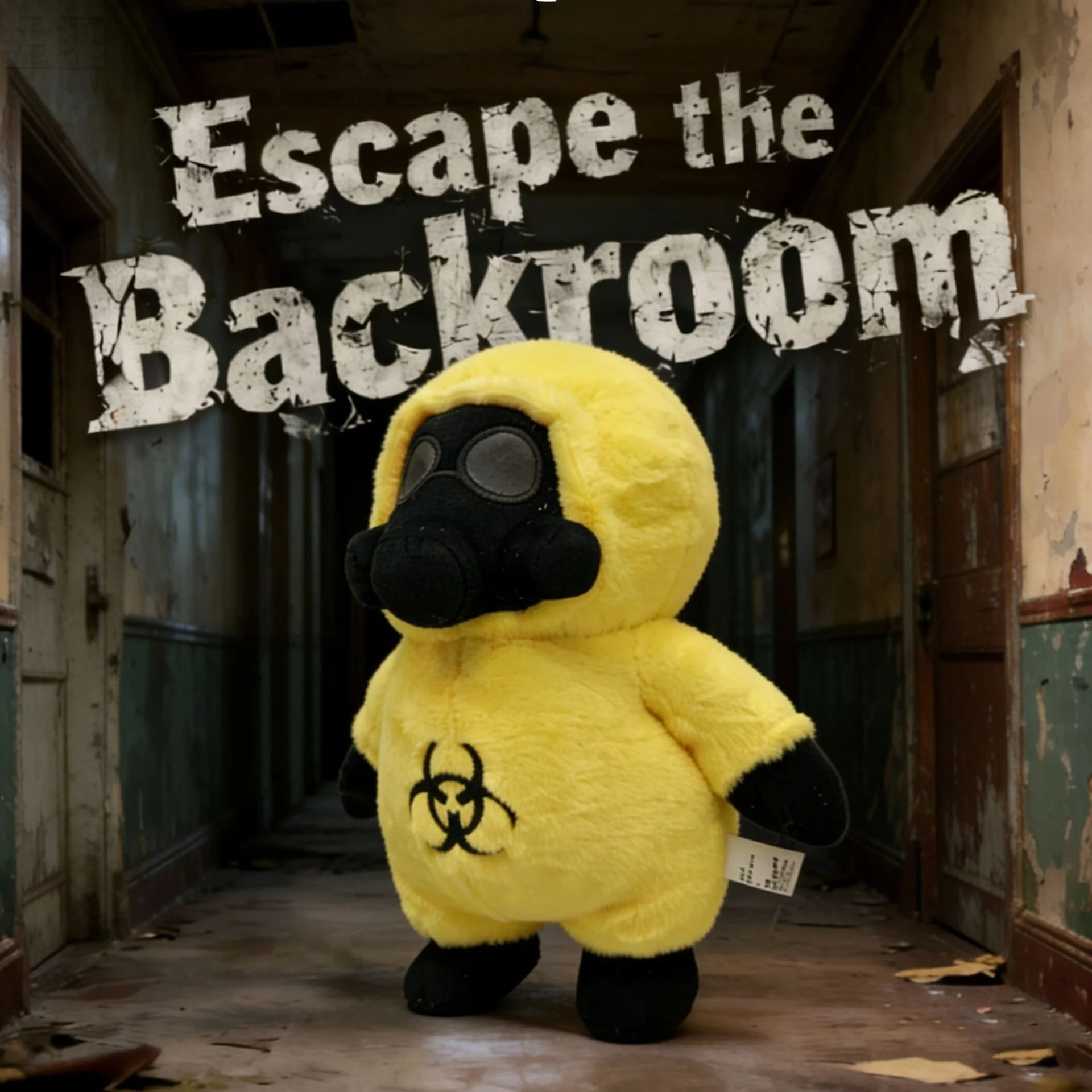 Neue Anime Escape The Backroom Plüsch Puppe Spielzeug 25 cm Cartoon Nette Weiche Escape The Backroom Peripheriegeräte Geburtstag Weihnachten geschenke