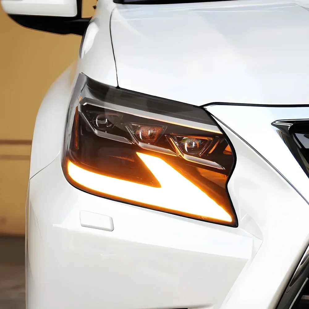 

Автомобильные передние фонари для Lexus Gx 2014-2020, обновленная сборка автомобильных фар, высококачественные светодиодные динамические 3 аксессуары для проектора, линзы