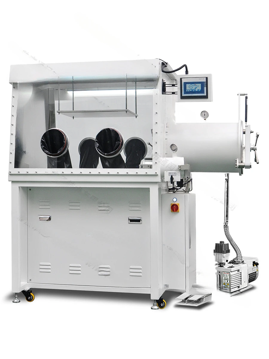 

Double-Sided Purification System Glove Box Water Oxygen ≤ 0.1ppm Face-to-Face Operation Scientific Research Experiment Special