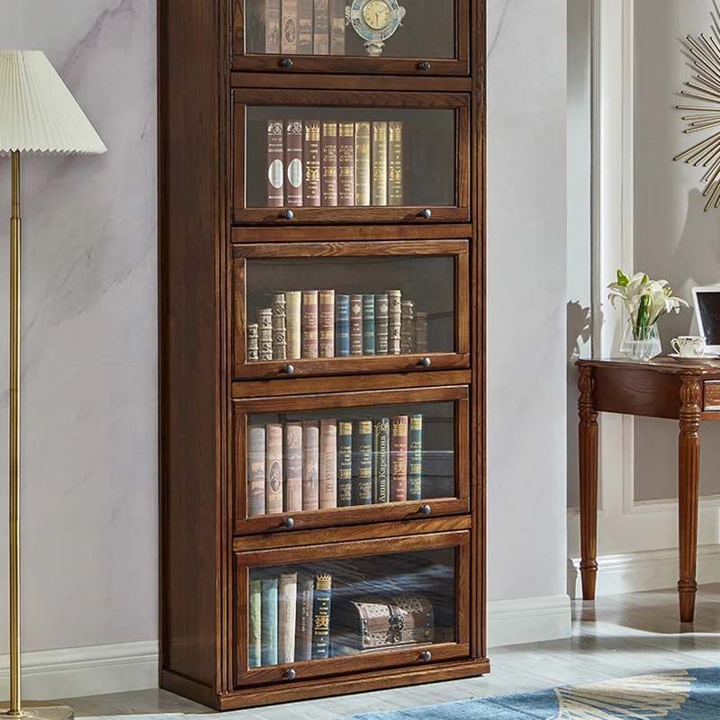 Estantería de madera para el hogar, mueble para libros, sala de estar