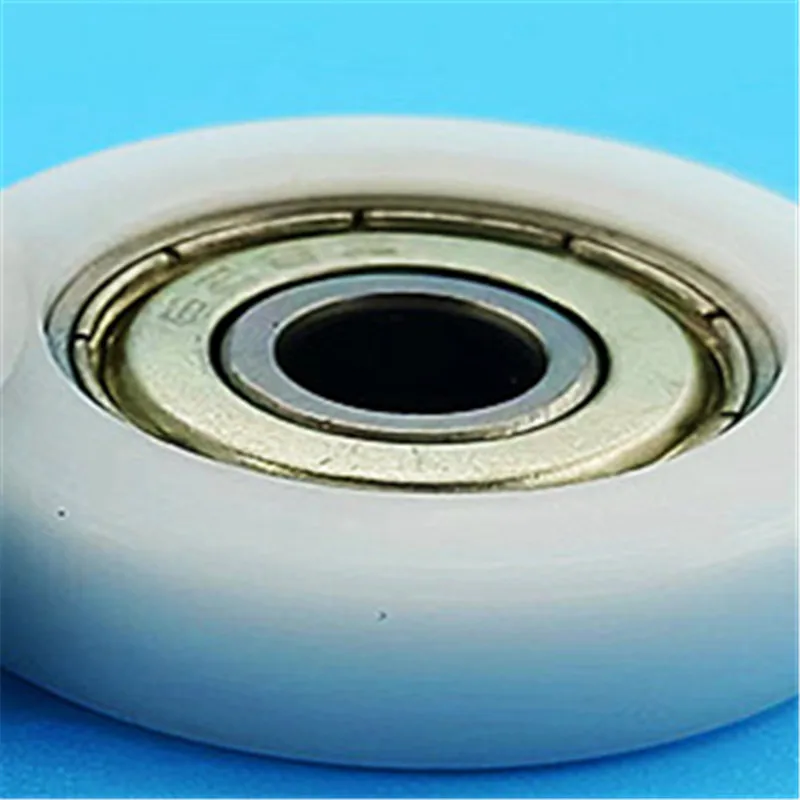 

626 Bearing 626ZZ Coated Flat Rubber Bearing Pulley 6x30x9mm POM Wrapped Furniture Accessory