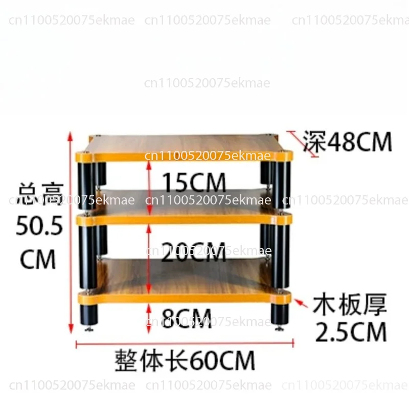 HIFI Solid Wood Audio Speaker shelf Amplifier Cabinet Amplifier Cabinet Projector Shock Absorber Rack