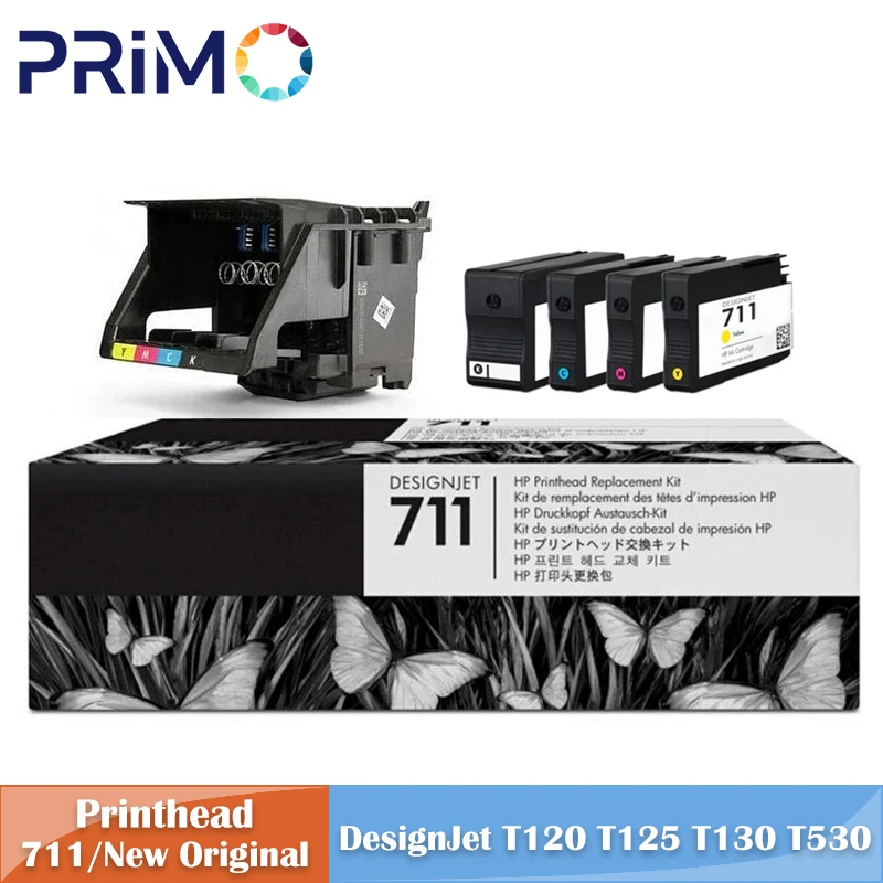 

New Original Printhead Ink Cartridge Kit For HP 711 Print Head C1Q10A For HP711 DesignJet T120 T125 T130 T530 T525 T520 T650