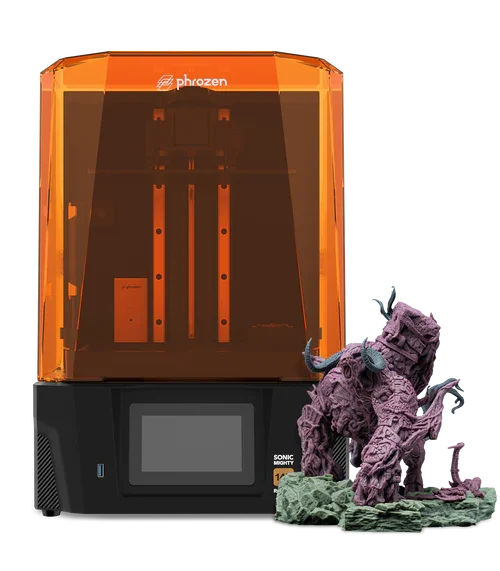 

Phrozen Sonic Mighty Revo 14K 3D Printer High-deta Il Auto-leveling, Residue and Failure Detection LCD 3d Model Making Printer