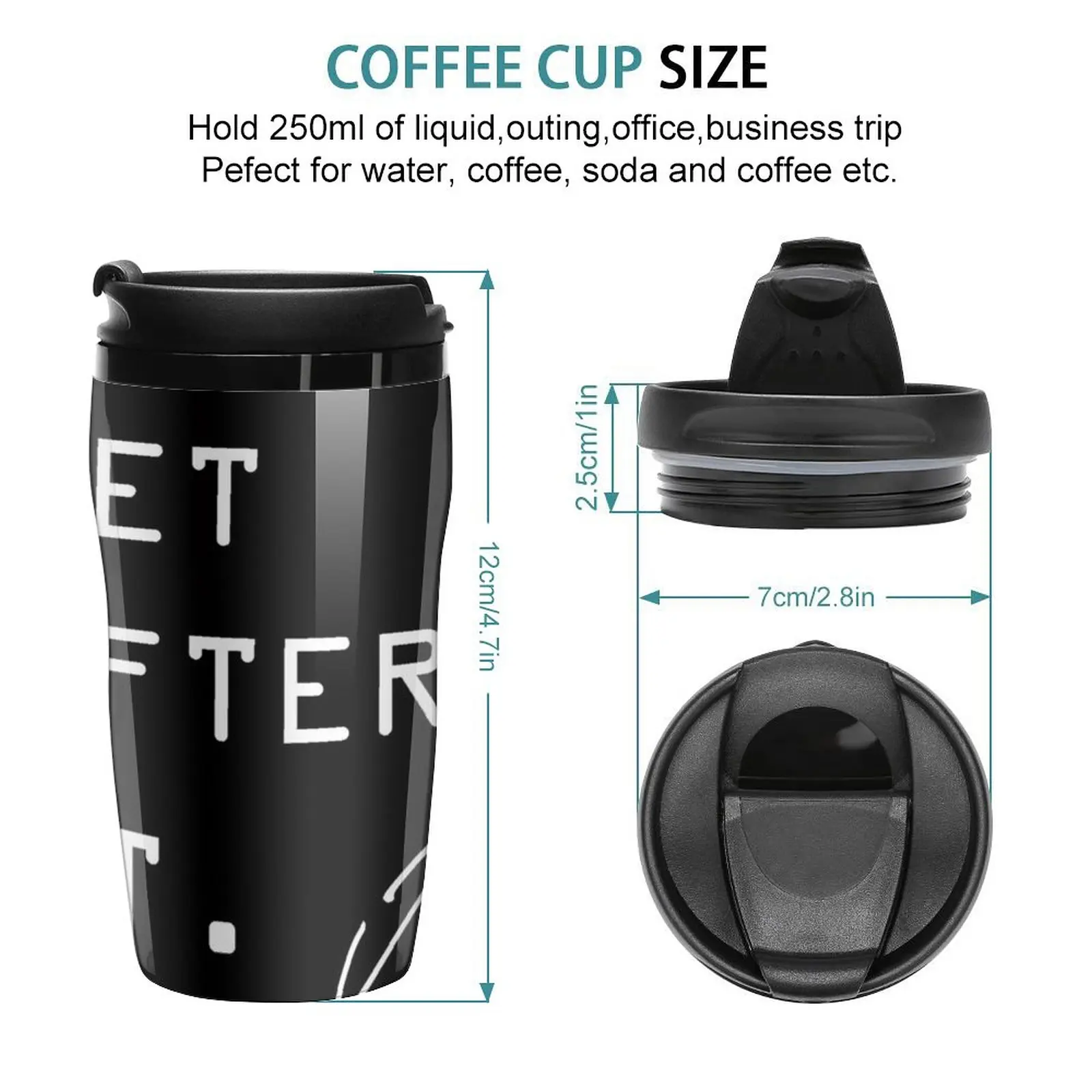 New GET AFTER IT - Jocko Travel Coffee Mug Coffee Cups Set Cup For Coffee Thermal Cup For Coffee