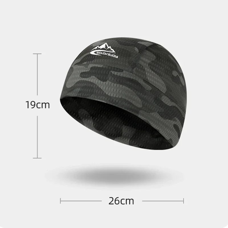 Cooling Skull Cap Helmet Lining Breathable Sweat Wicking Cycling Sports Running Hat Comfortable Outdoor Hiking Cap Quick Dry Cap