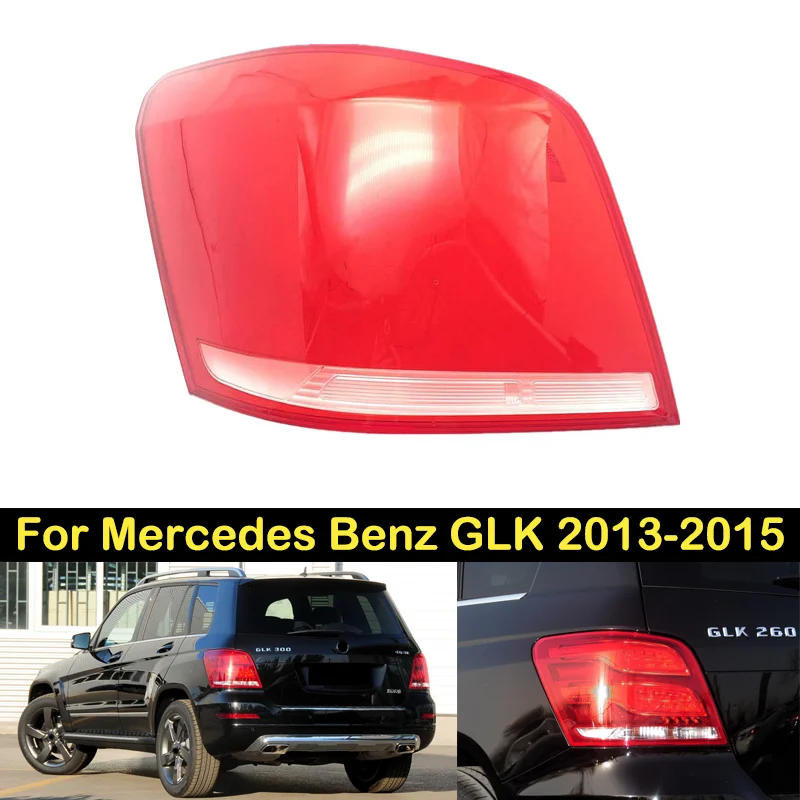 

DECHO For Mercedes Benz GLK 2013 2014 2015 Rear taillight Cover shell LID tail lamp light Cover