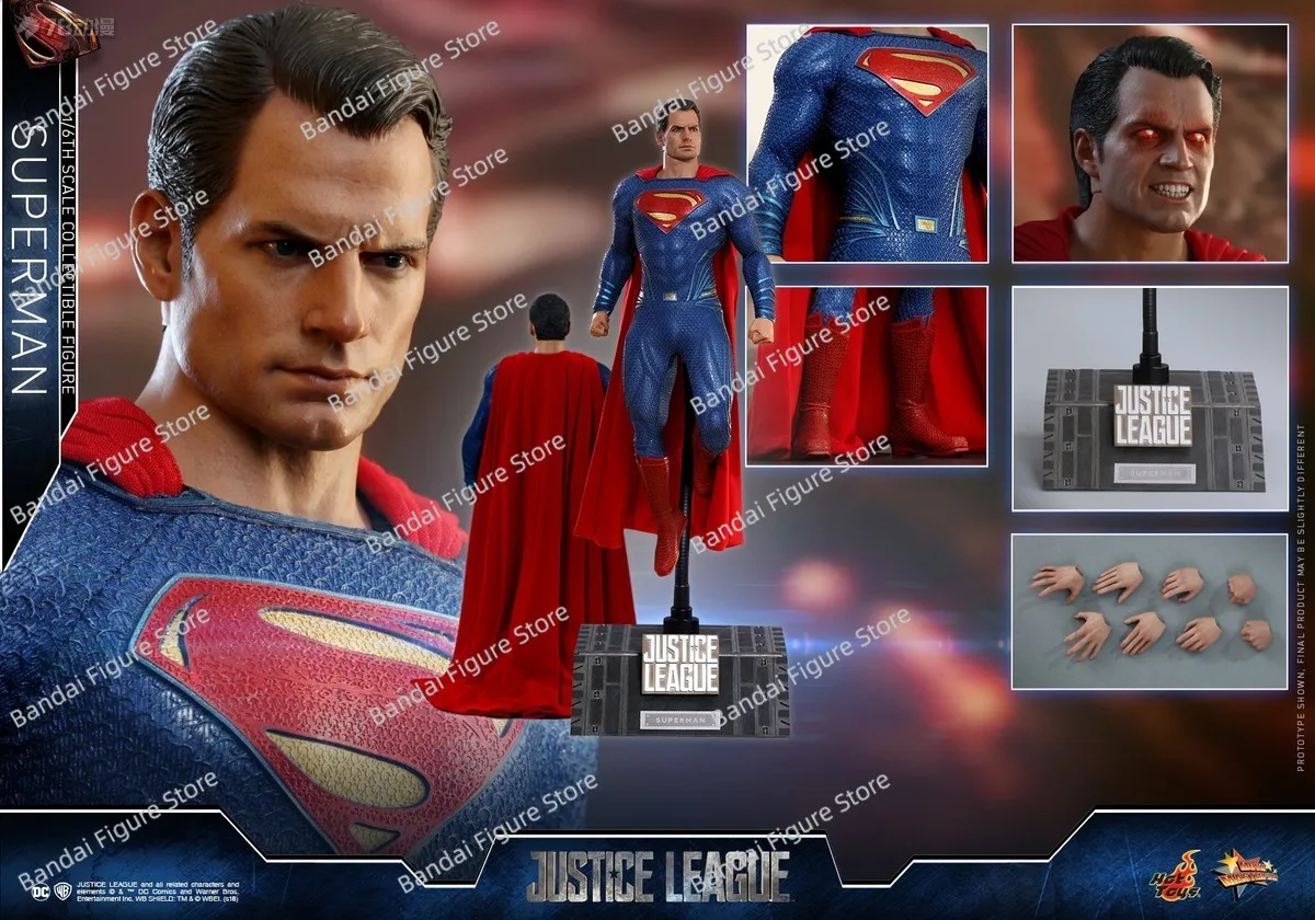 

HotToys MMS465 1/6 Collectible Superman 3.0 Man Hero Action Figure Justice League Series Delicate Mini 12" Soldier Model Gift
