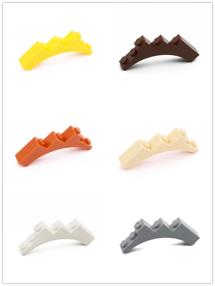 Marumine 15 pièces briques MOC avec arc 1x5x4 arc coffre particules blocs de construction pièces 2339 14395 bricolage accessoires d'arbre classiques