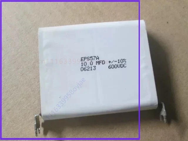 20pcs  Gathered for ASC USA EPS57A 10UF 600V Crossover Metal Film Non-polar Capacitor