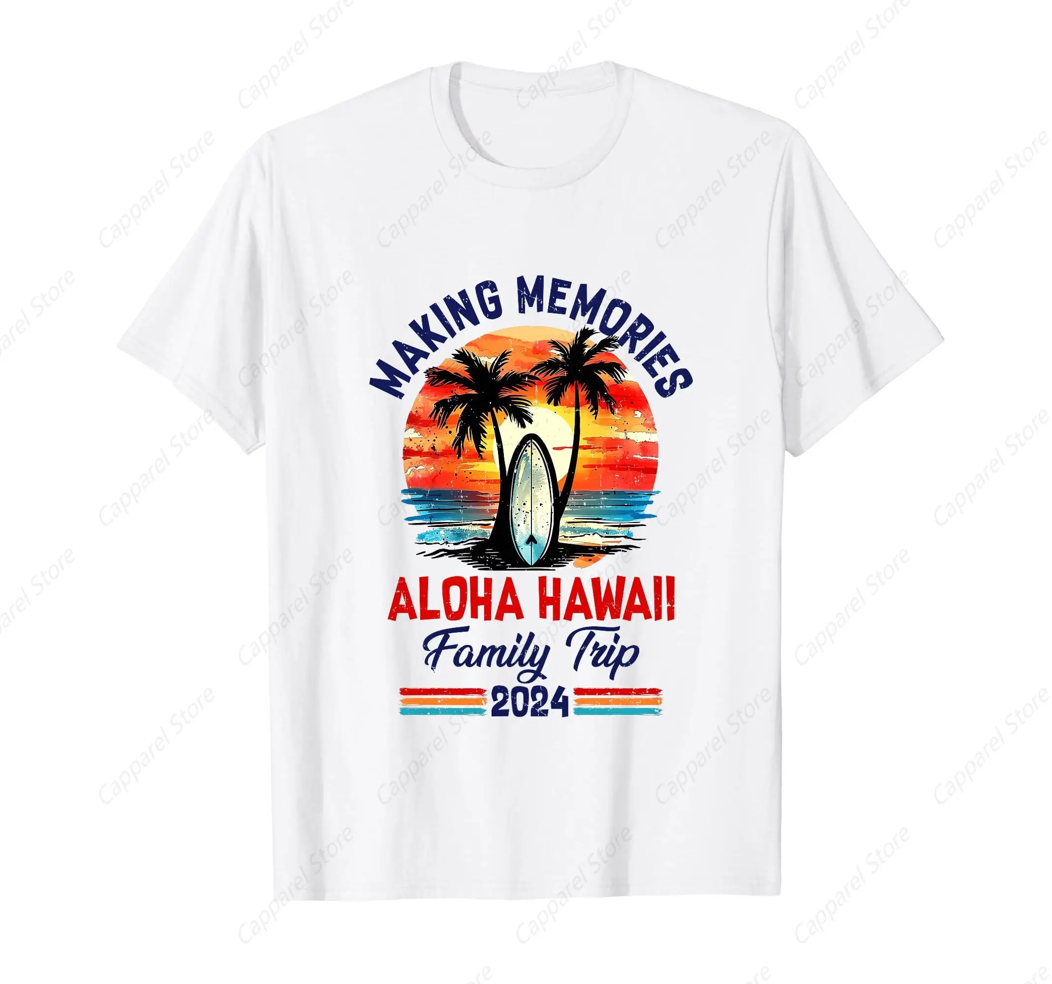 Aloha-Hawaii Family Trip 2024 Vacation Trip Making Memories T-Shirt