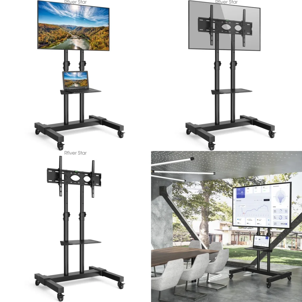 Tv Standsstylish Bl… - image
