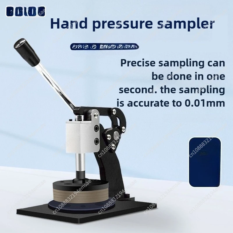 

NEW 100CM2 hand-pressed circular sampler manual diameter 112MM circular sampling knife film paper cloth sampling cutting machine