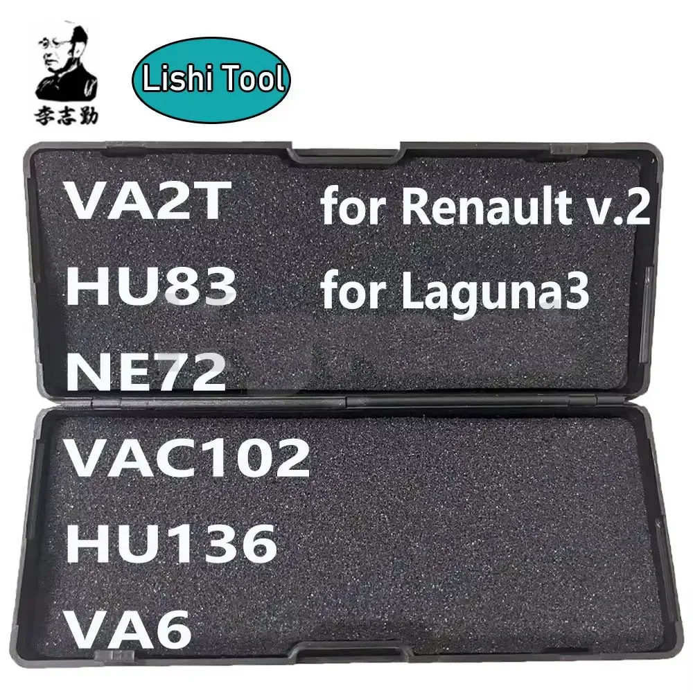 

LiShi 2 en 1 VA2T VA2 HU83 NE72 VAC102 HU136 VA6 pour Renault V.2 Laguna3 outils de serrurier pour Renault, citroën Peugeot clés