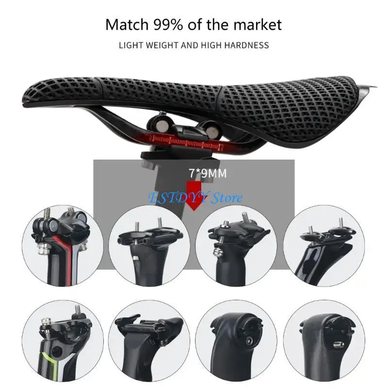 

G6DE Bikes Saddle Замена -печать углеродные волокна седло