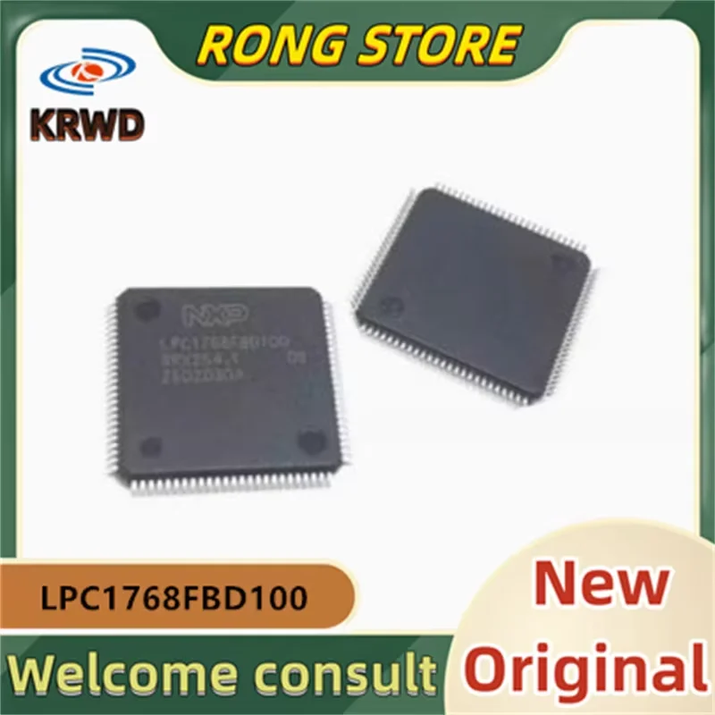 2 шт. LPC1768FBD100 новый и оригинальный чип IC LPC1768FBD LQFP-100 8-битный микроконтроллер-MCU