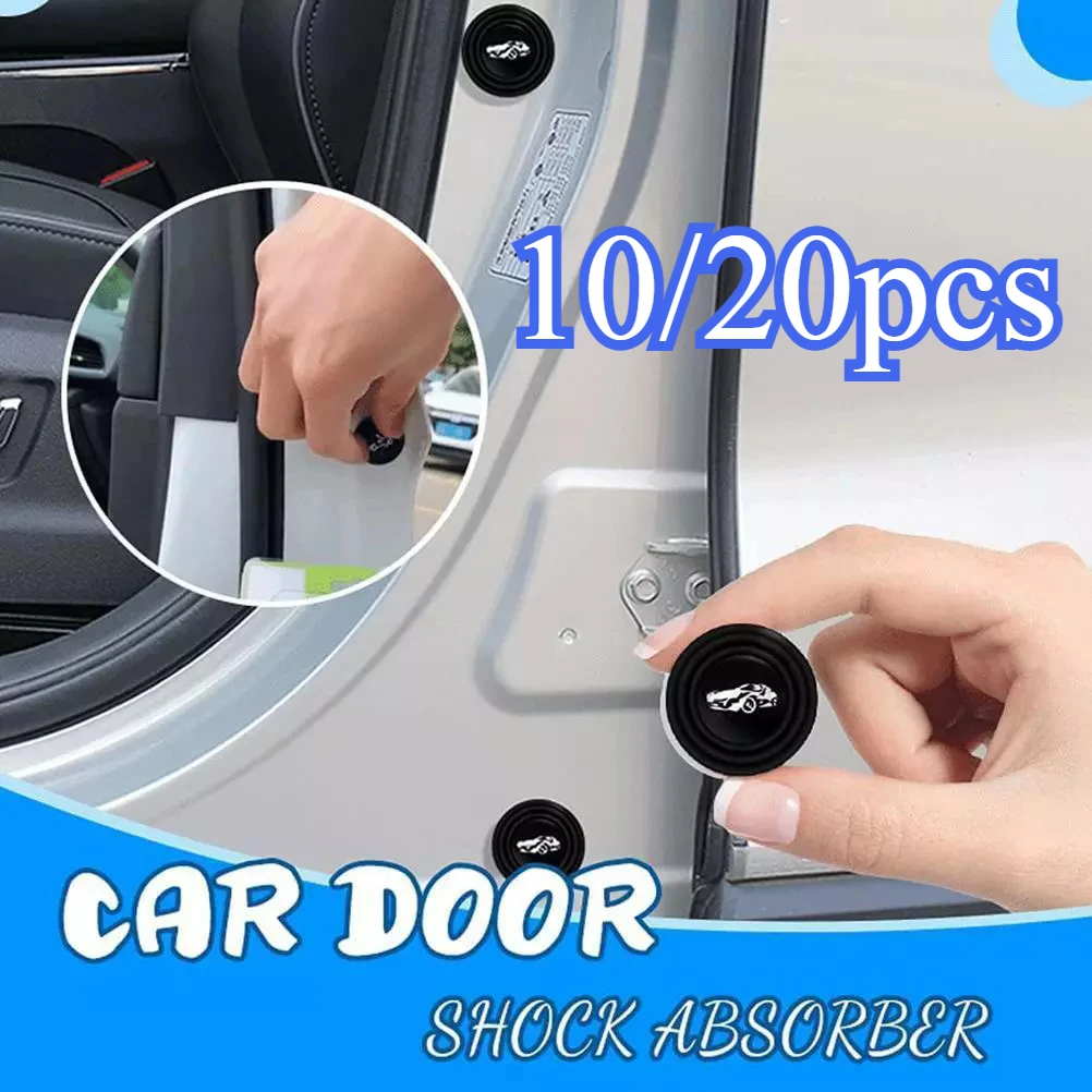 

Car Door Anti-Collision Silicone Pads Sound Insulation Gasket Auto Soundproof Shockproof Sealing Rubber Pad Door Edge Sticker