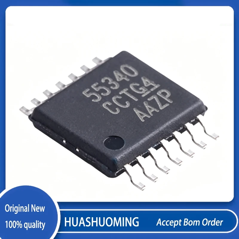10Pcs/Lot  TPS55340PWPR  TPS55340PWP  TPS55340  55340  HTSSOP14