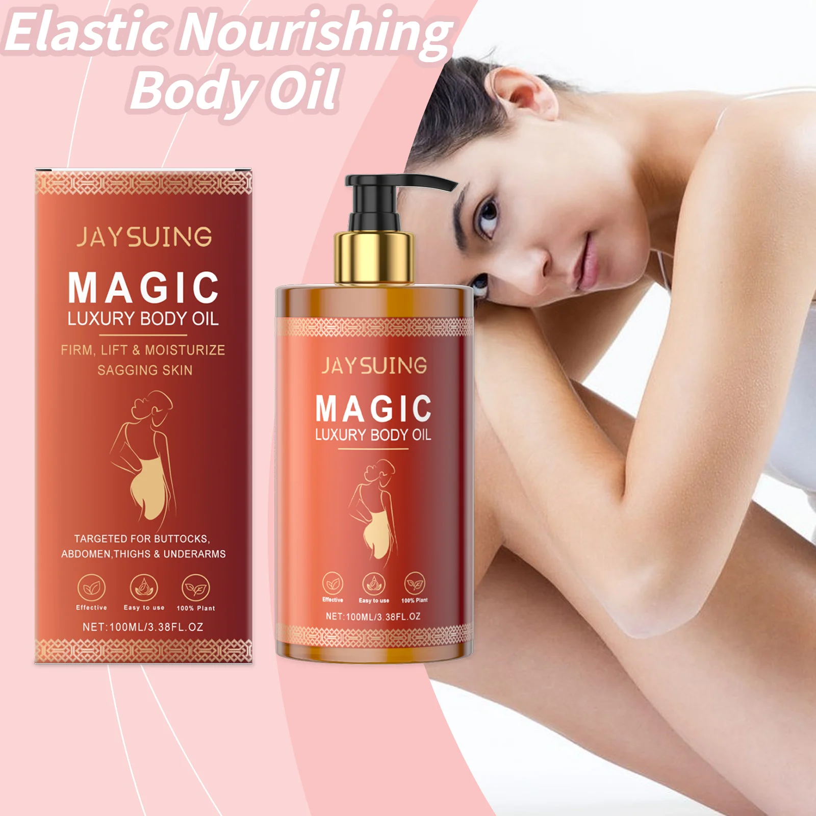 

Elastic Nourishing Body Oil Day At Room Temperature ＆ Moisturizing Whole Body Skin Moisturizing Body Massage Care Essential Oil