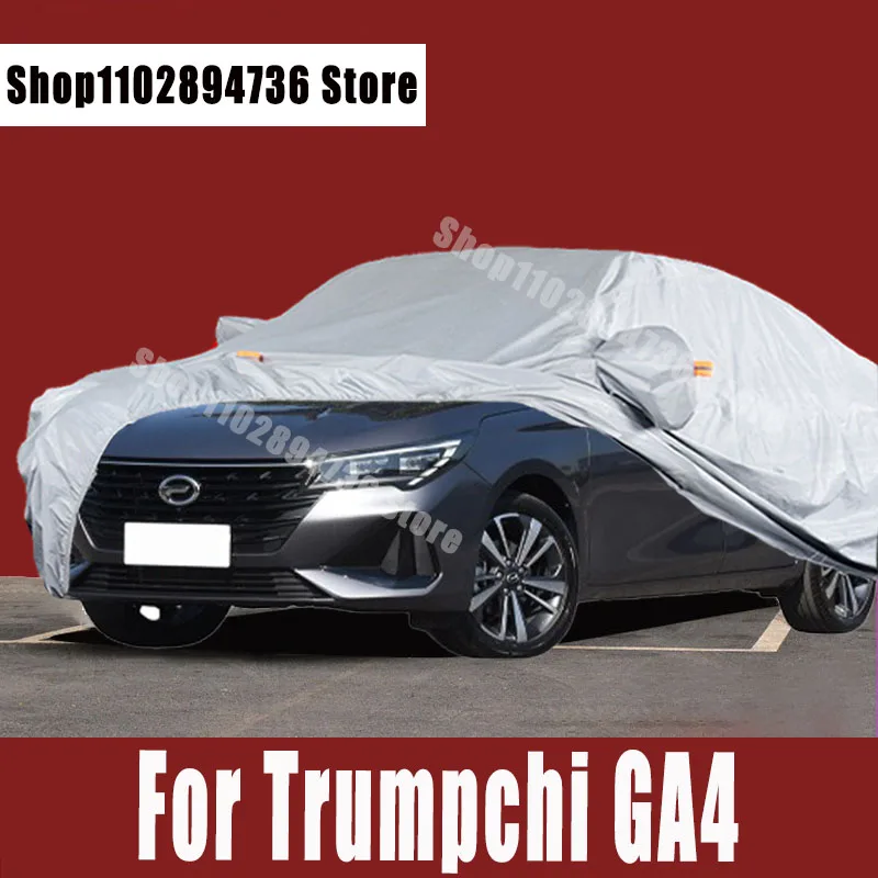 

For Trumpchi GA4 Car Covers Outdoor Sun uv protection Dust Rain Snow Protective Auto Protective cover