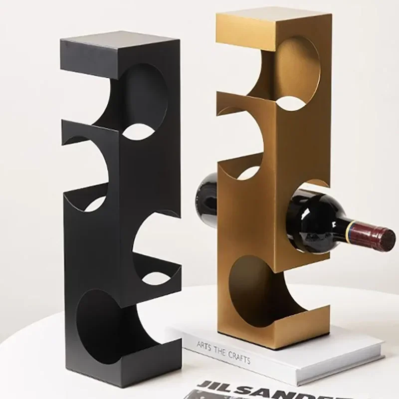 

Wine Bottle Storage Cabinet, Red Wine Rack, Luxury Wine Bottle Rack, Whisky Rack, Desktop, Living Room Decorations, Gift