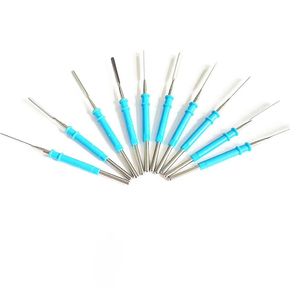 10pcs 70mm*30mm ESU Pencil Tip Electrocoagulation Device Electrosurgery Blade Electrode