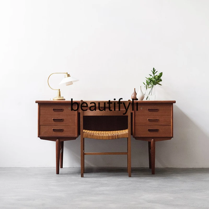 

Desk writing desk black walnut cherry wood art