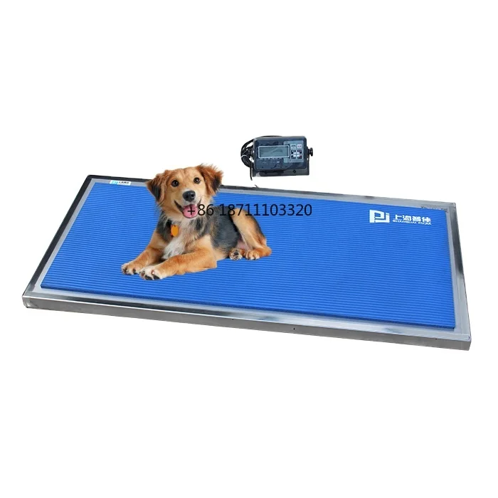 Pujia-báscula portátil para mascotas veterinaria, báscula ultrafina de acero inoxidable 304 para perros y animales pequeños para diagnóstico
