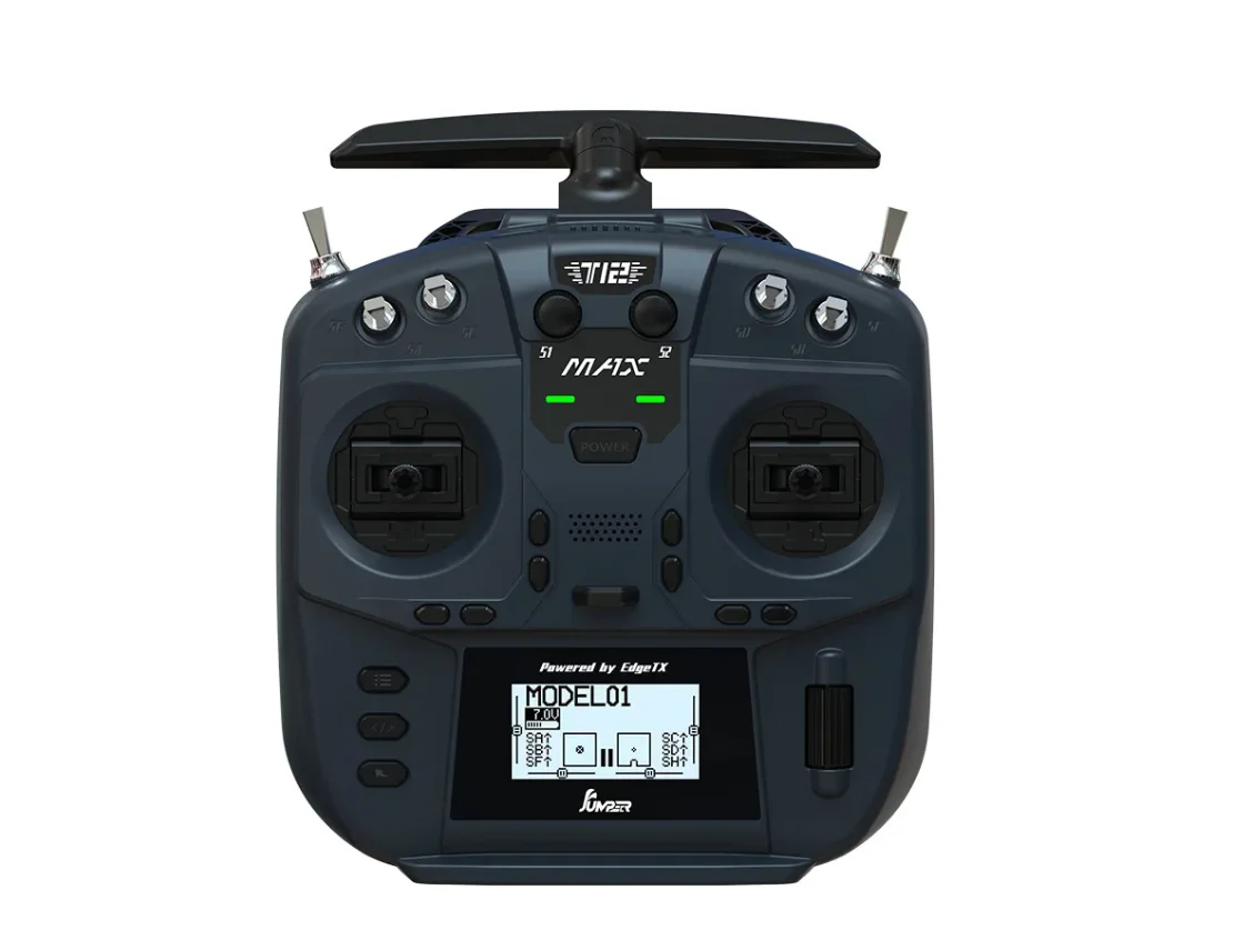 Afbeelding 3: Jumper T12 MAX ELRS 2 4G-radiocontroller met Hall-sensor Gimbals RDC50 Open Source compact ontwerp