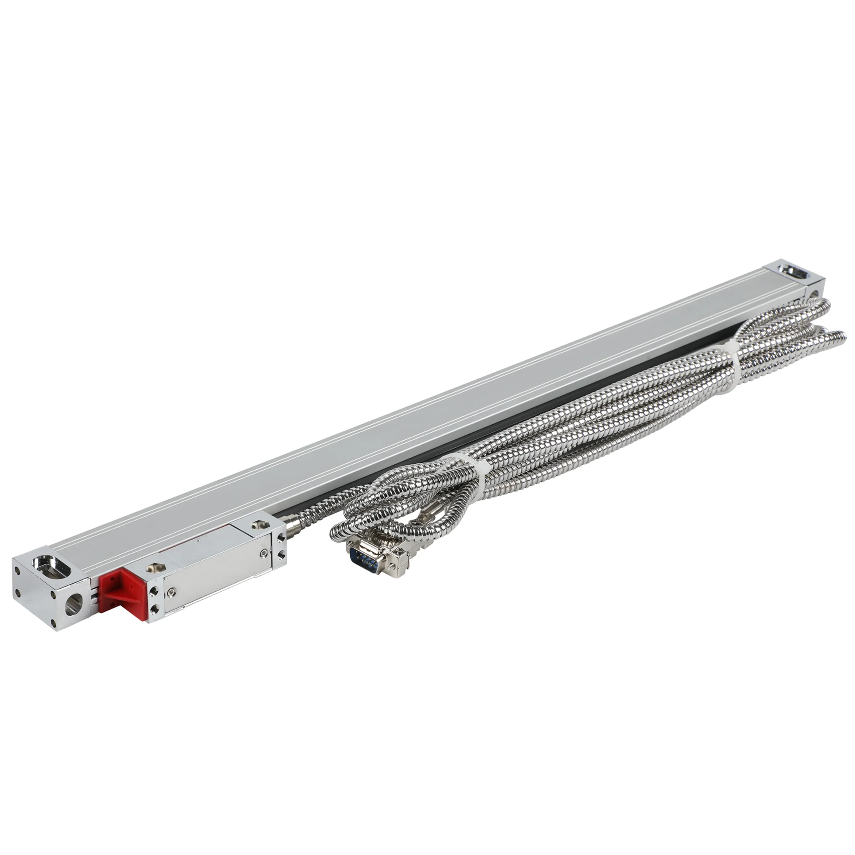 Imagem -05 - Display de Leitura Digital e Escala de Vidro Linear Multilíngue Eixos Lcd Dro Kit Hs8002 Torneamento Torno Fresamento Régua Grating Codificador