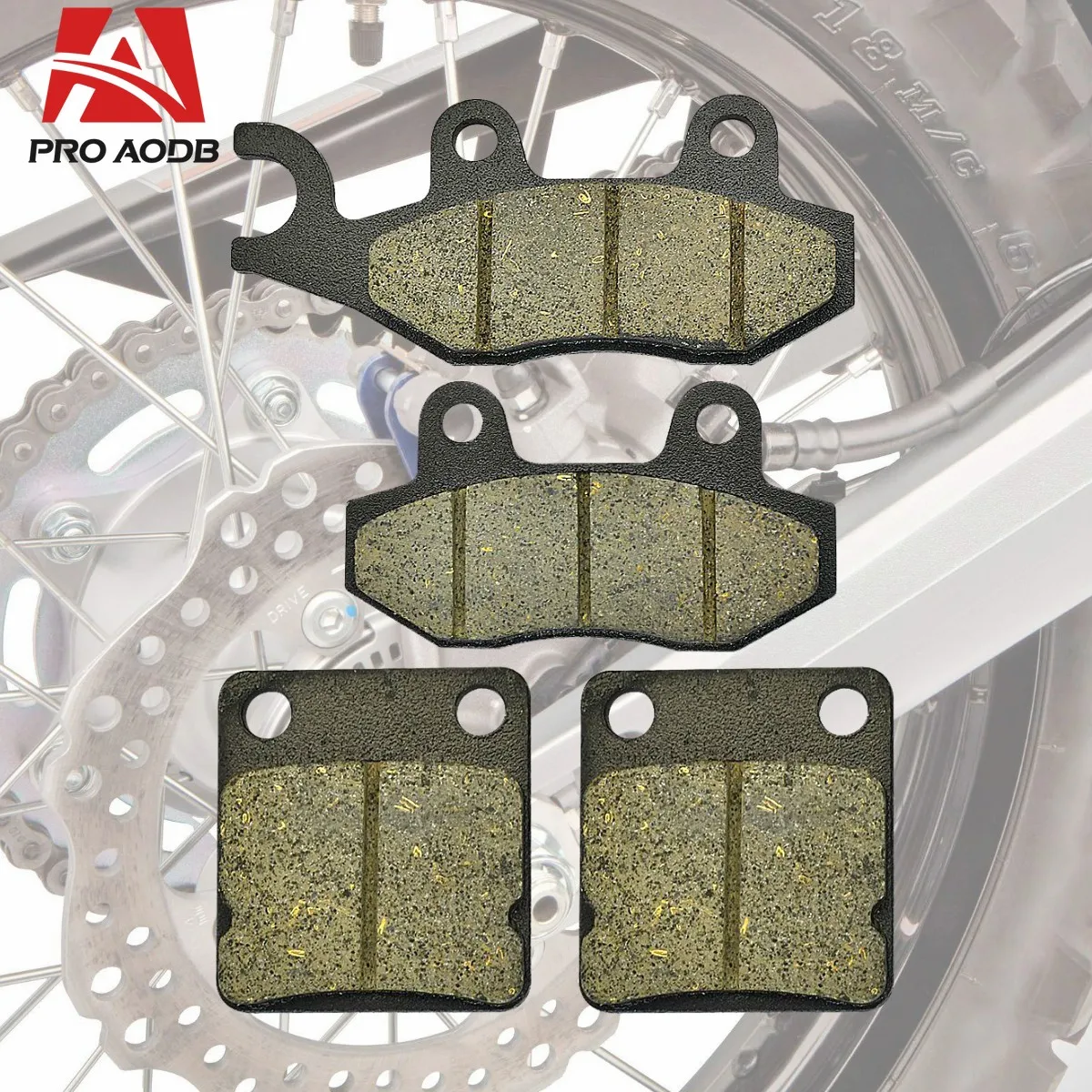 

For Kawasaki Motorcycle KLX125 D Tracker KLX 125 KLX150 KLX 125 150 230 R KLX230 KLX230R 2019-2021 Front or Rear Brake Pads