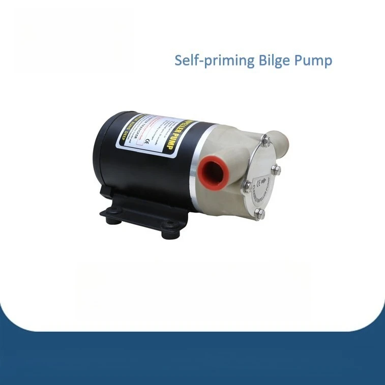 Marine Impurity Pump Self-priming Bilge Pump Single Suction Drainage Pump Closed Impeller Flexible
