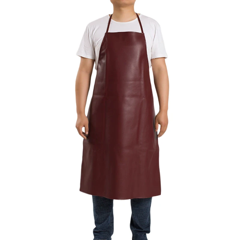 مريلة جلدية مقاومة للماء ومقاومة للزيت، معطف خنزير ذبح Fi Killing الاحترافي لحماية العمل الصناعي Faion Urban... #5