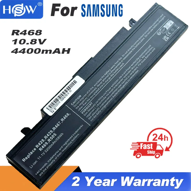 New Laptop Battery For SAMSUNG NP-R519 R530 R430 R522 R519 R530 R730 R470 R428 Q320 R478 AA-pb9ns6b AA-PB9MC6S