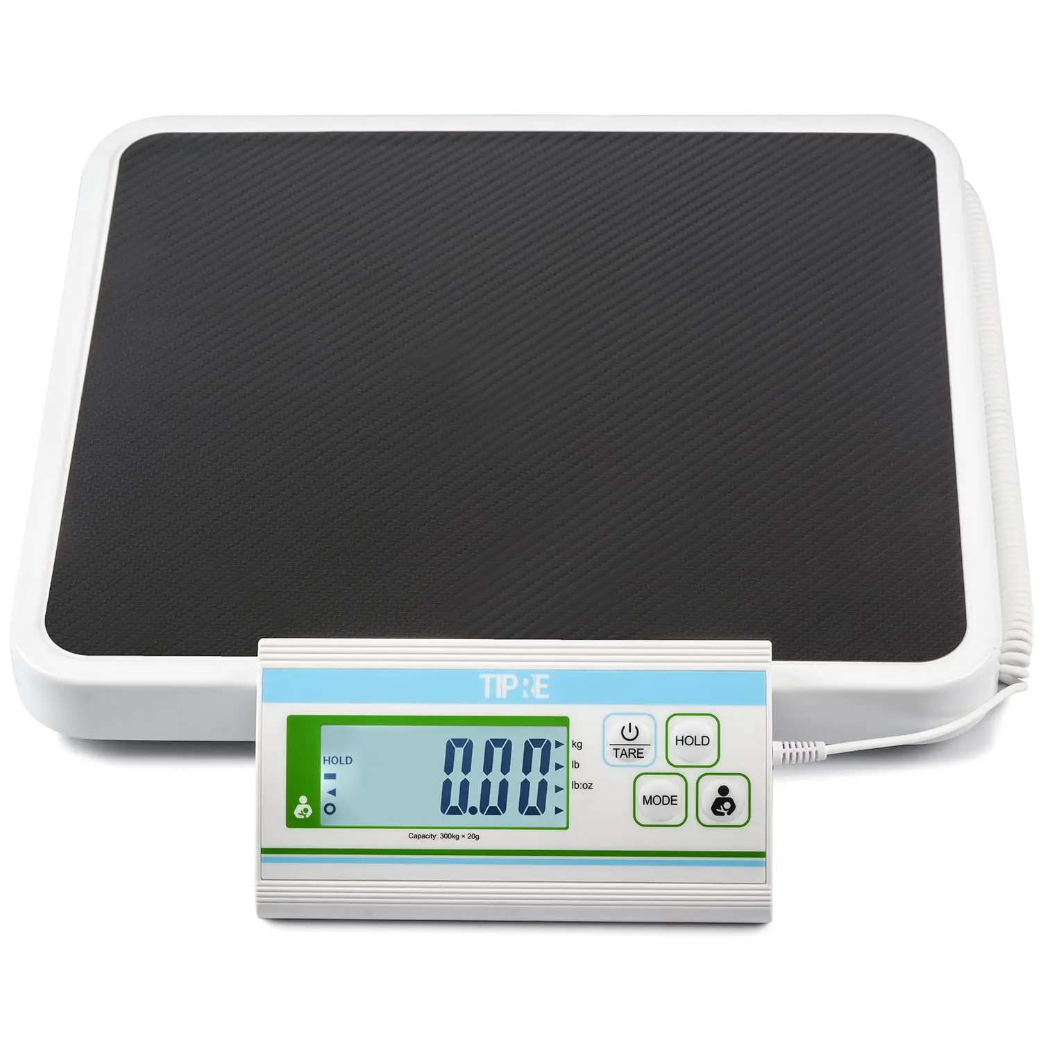 

Professional Medical Grade Floor Scale, Heavy Duty 660lb Capacity with Separate Display Screen for Home and Hospital Use