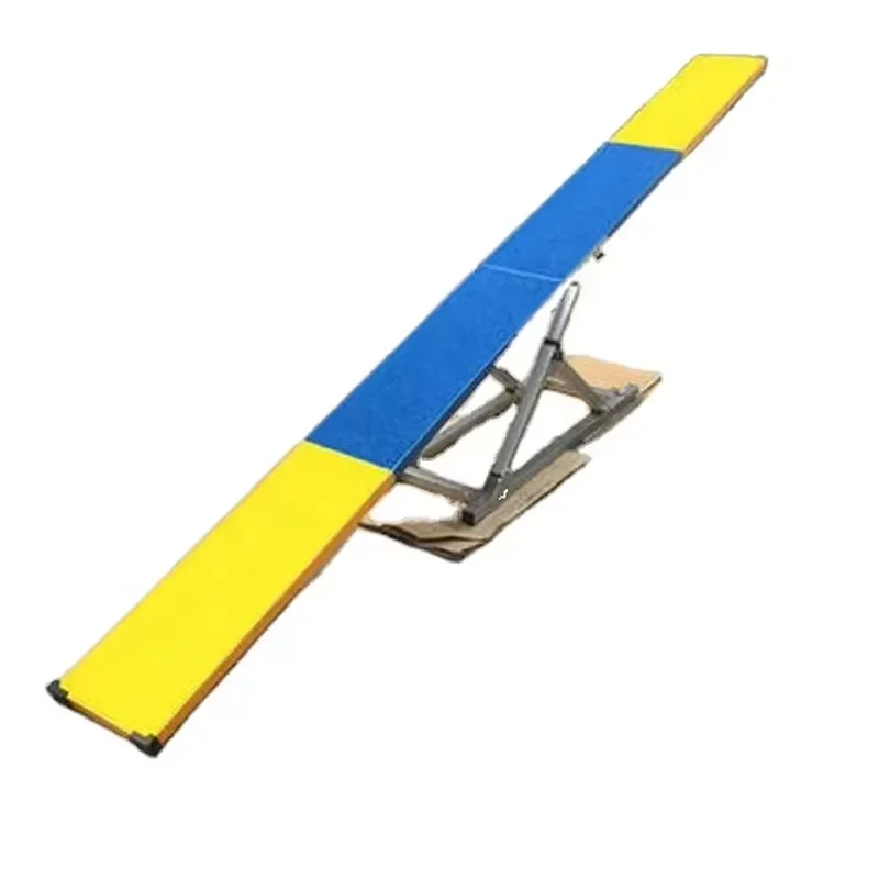 

Folded Steel Rubber Matting for Dog Agility Training Equipment for Dog Agility Seesaw Teeter