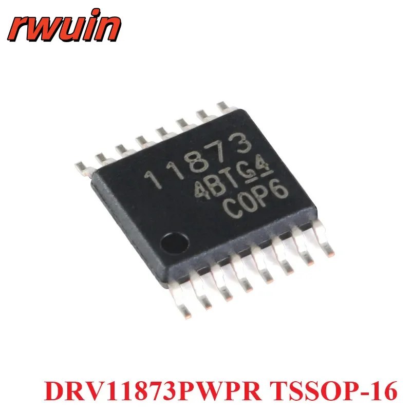 5 pieces/1pc DRV11873 DRV11873PWP DRV11873PWPR 11873 TSSOP-16 Three-Phase Motor Without Sensor Driver IC Chip Original New