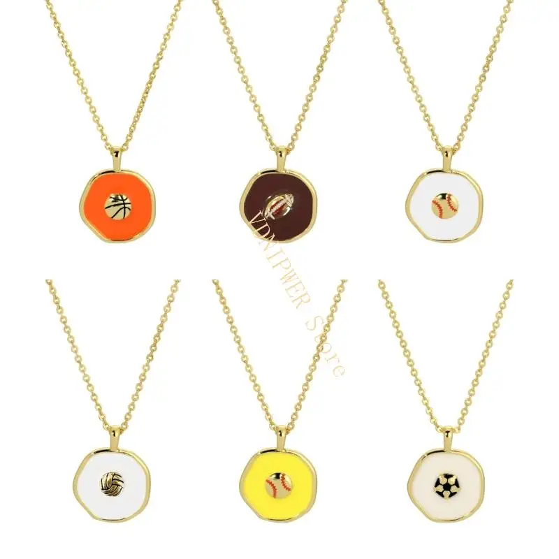 

Athletic Design Neck Chain Fashionable Neckwear For Sports Enthusiasts D08E